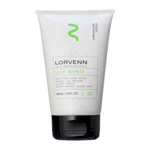 Lorvenn Silk Repair маска за суха и увредена боядисана коса 100 ml