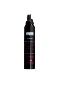 Lorvenn Curl Lock Styling пяна за коса за оформяне на къдрици, 200 ml