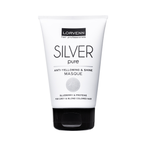 Lorvenn Silver Pure маска за сива или руса коса 100 ml